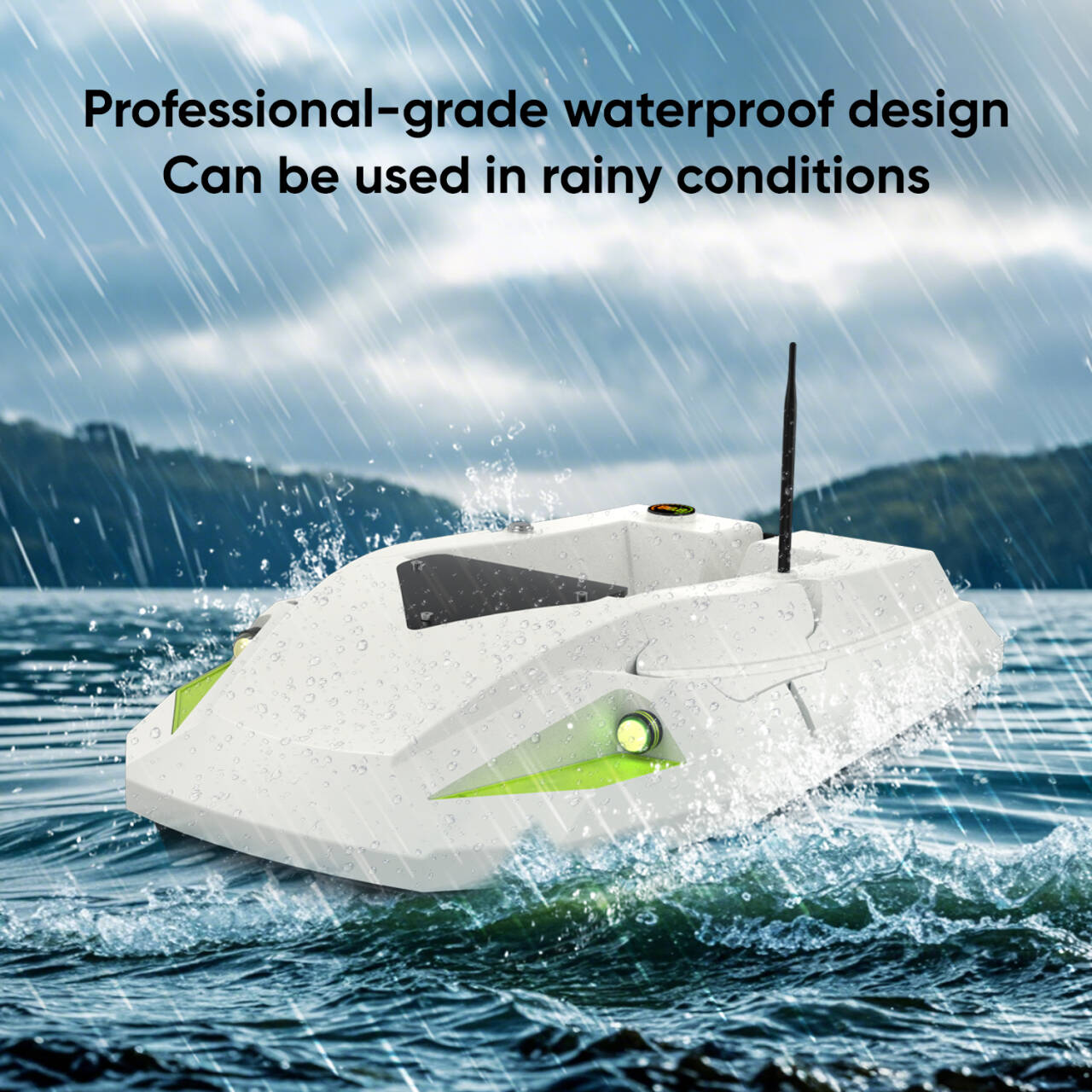 100 GPS搭載の高速カープフィッシング用ベイトボート、2 - Fishing Boat Gps のレビューと価格