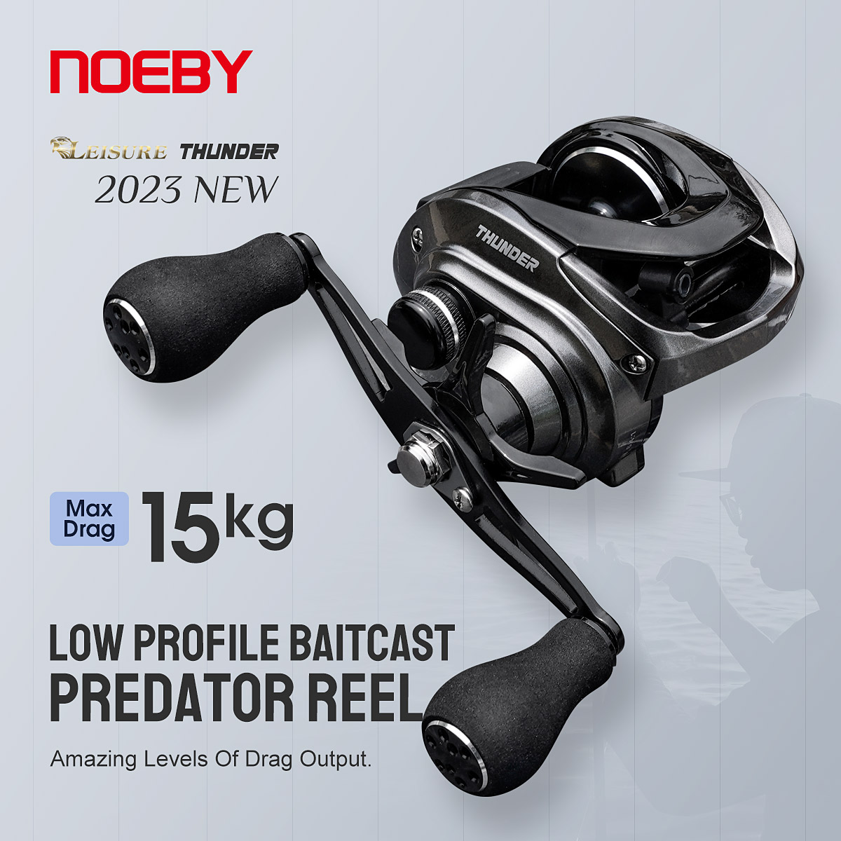 Neby-ベイトキャスティングフィッシングリール,15kgの - Abu Garcia Reel Max のレビューと価格