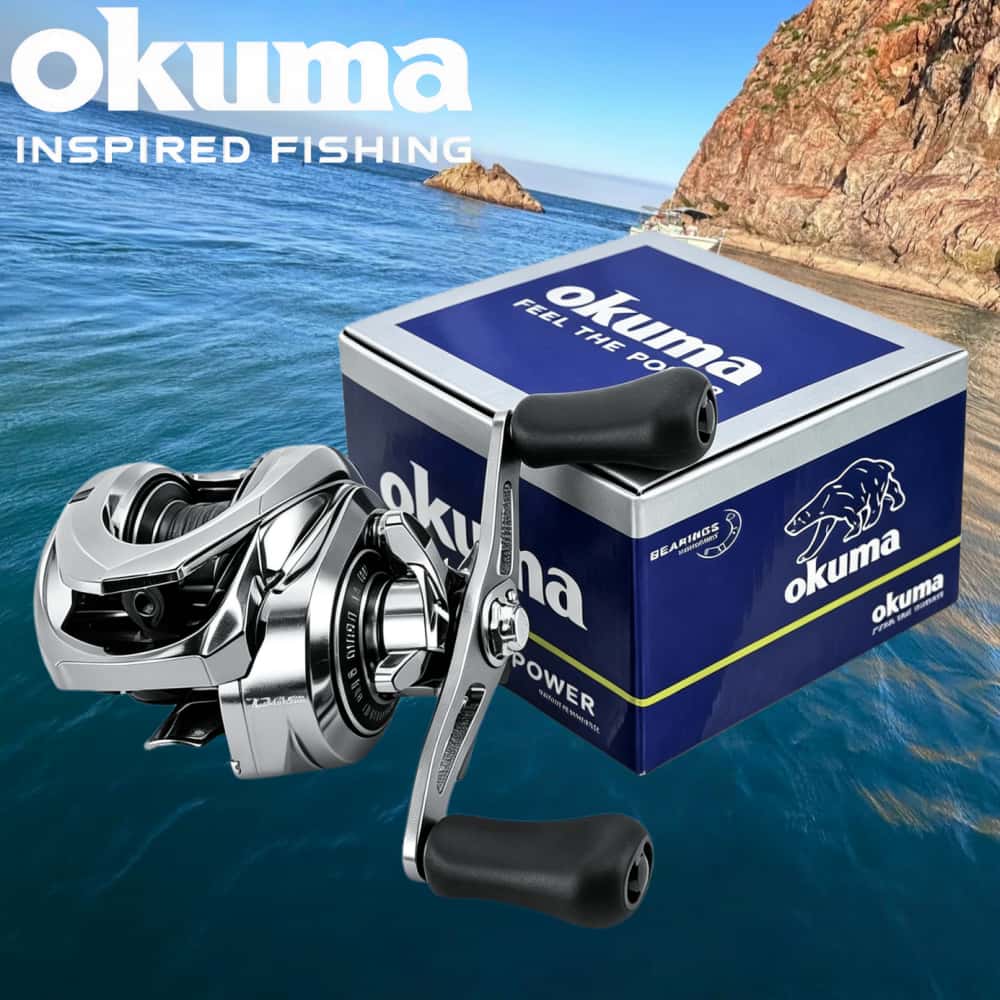 新しいオクマ釣りリール 7.2:1 ウォータードロップホイー - Abu Garcia Reel Max のレビューと価格