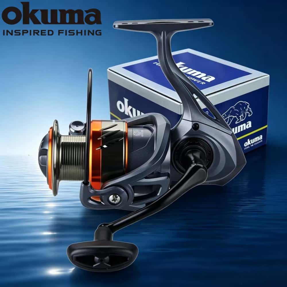 オクマ スピニングリール モデル 3+1 ボールベアリング  - Abu Garcia Reel Max のレビューと価格