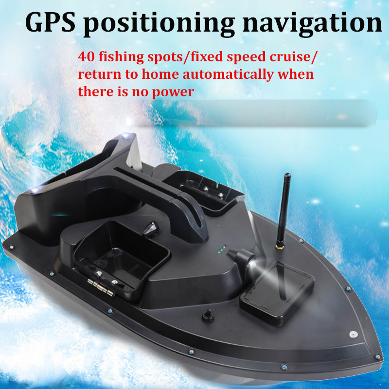 GPS RC 餌ボート 40 釣り場魚群探知機ボートリモコン - Fishing Boat Gps のレビューと価格